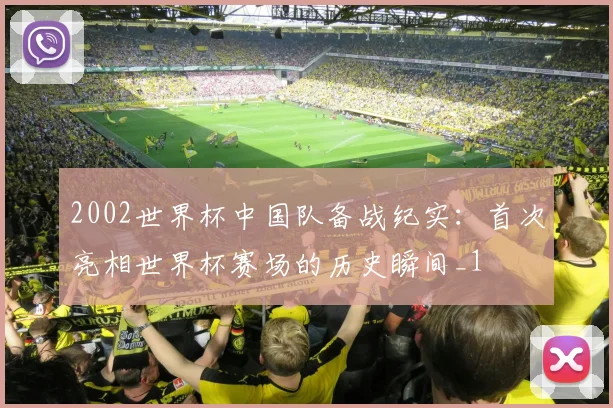 2002世界杯中国队备战纪实：首次亮相世界杯赛场的历史瞬间_1