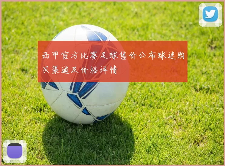 西甲官方比赛足球售价公布球迷购买渠道及价格详情